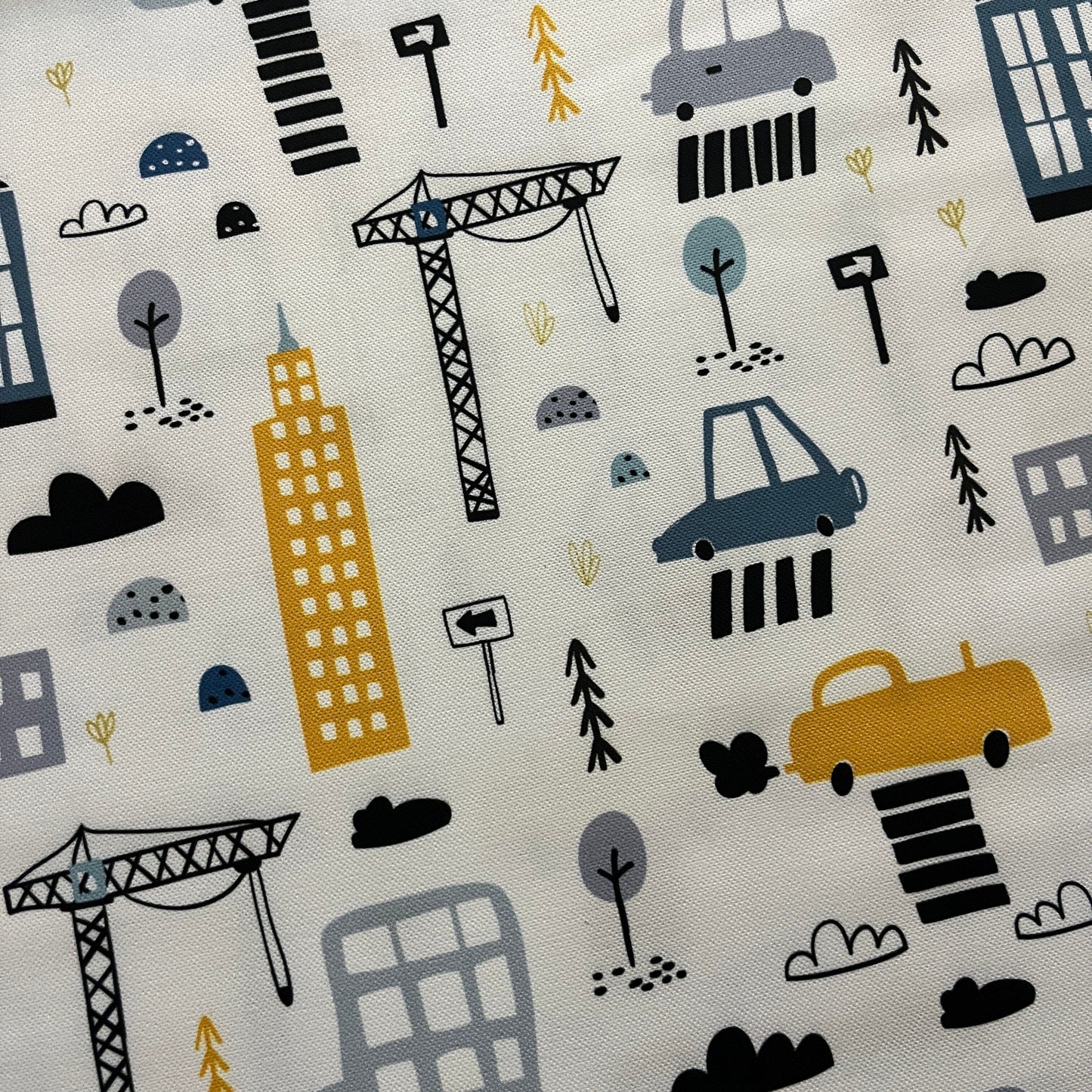 Tissu Impression Numérique - Le Trafic Routier Tissu Ameublement MYTISSUS 