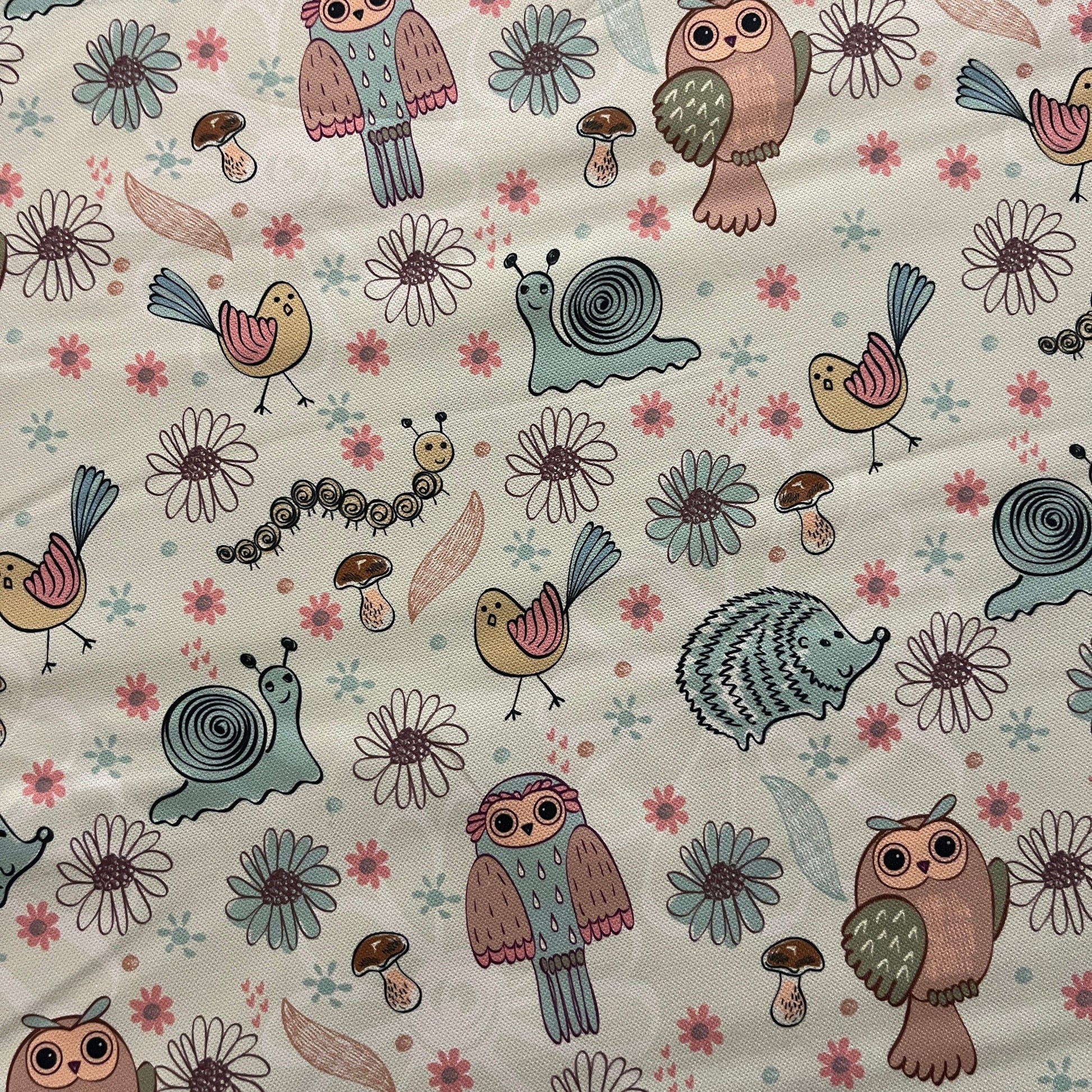 Tissu Impression Numérique - Les Petites Bêtes Tissu Ameublement MYTISSUS 