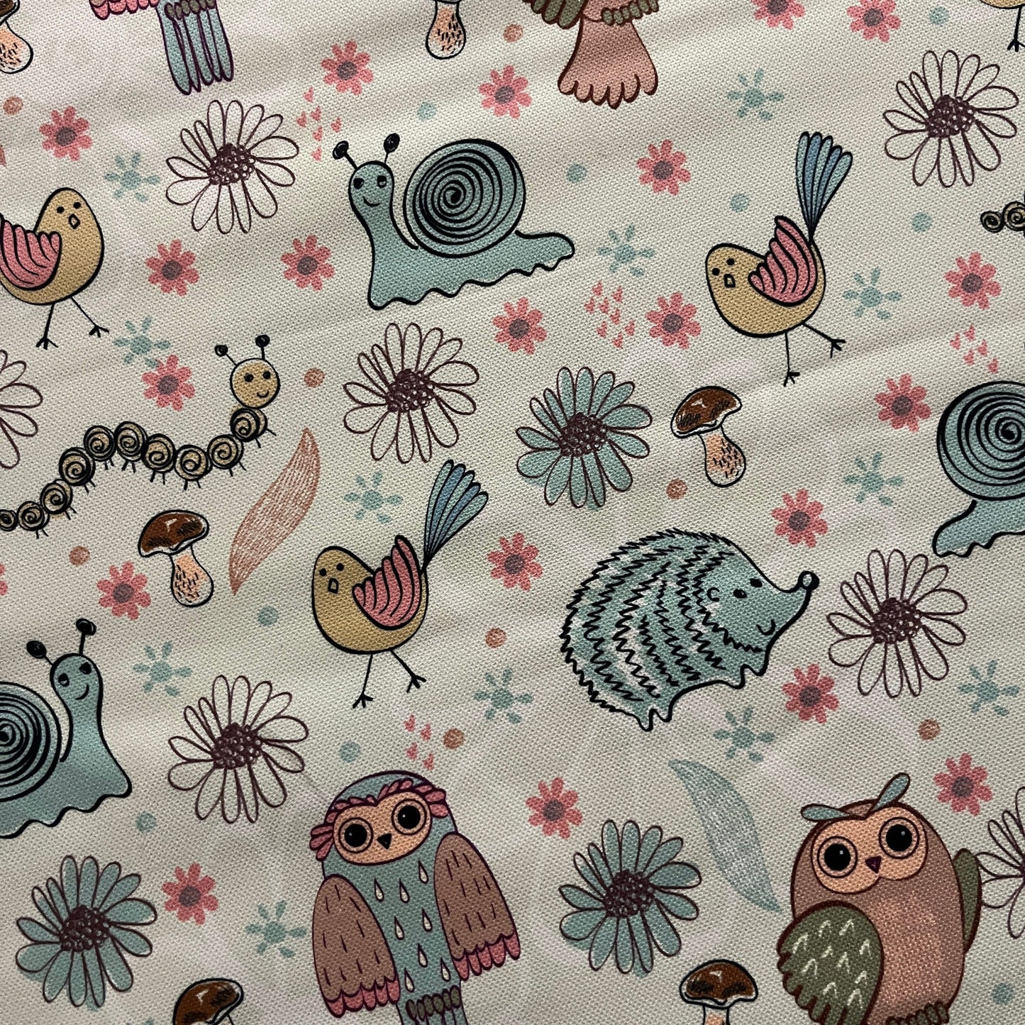 Tissu Impression Numérique - Les Petites Bêtes Tissu Ameublement MYTISSUS 