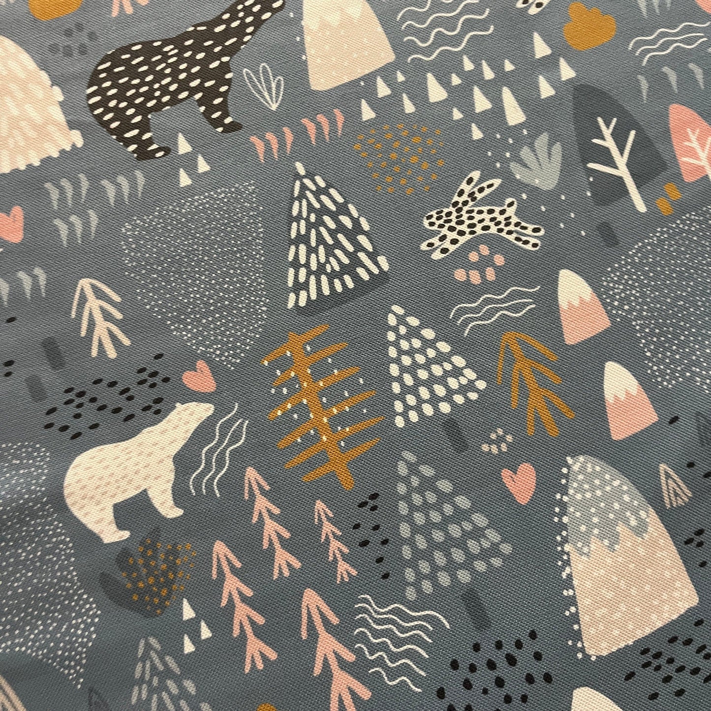 Tissu Impression Numérique - Ours Polaire Tissu Ameublement MYTISSUS 