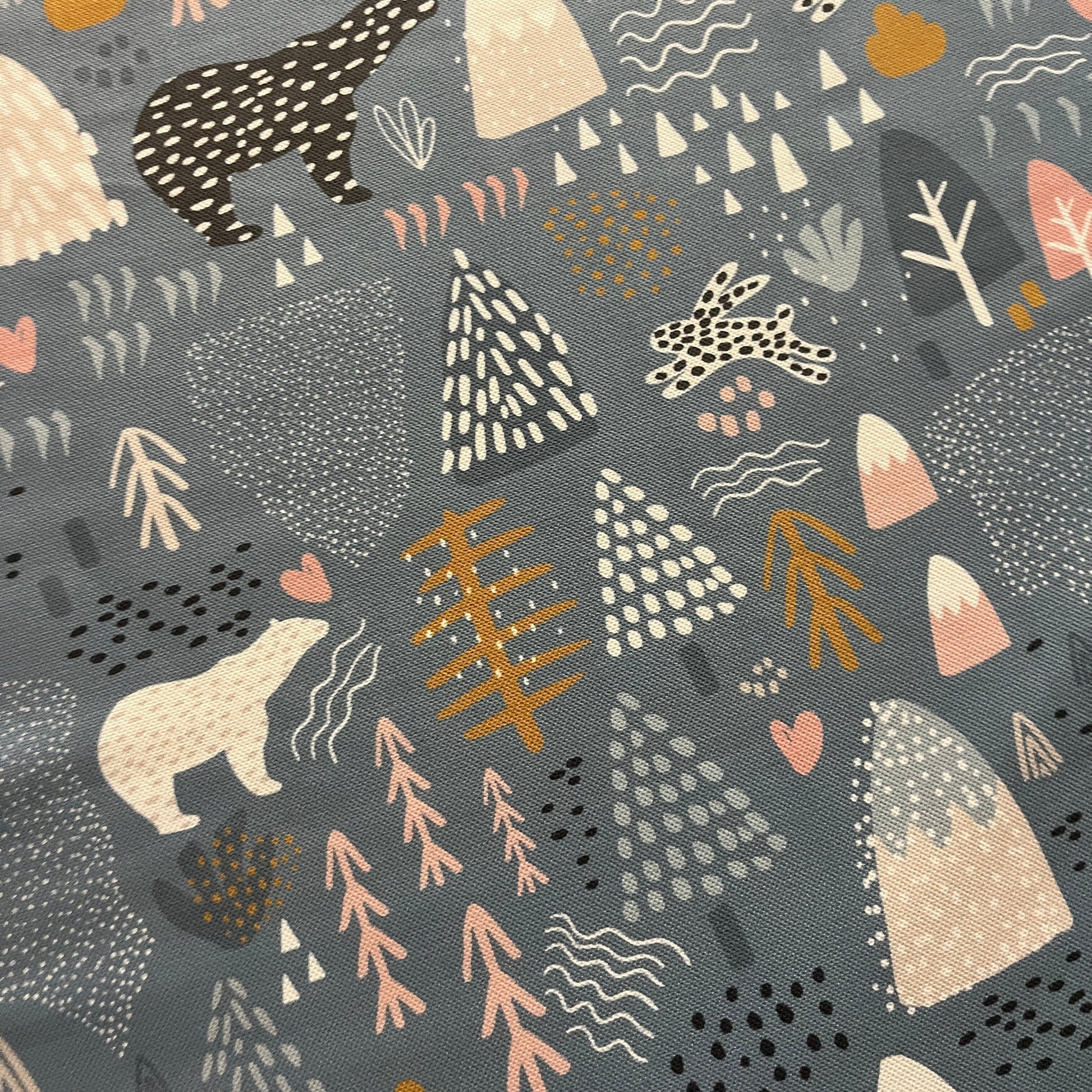 Tissu Impression Numérique - Ours Polaire Tissu Ameublement MYTISSUS 