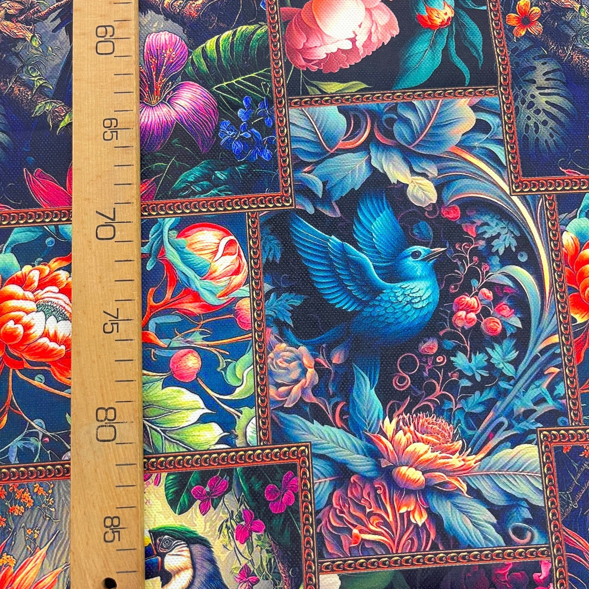 Tissu Impression Numérique - Perroquet Tissu Ameublement MYTISSUS 