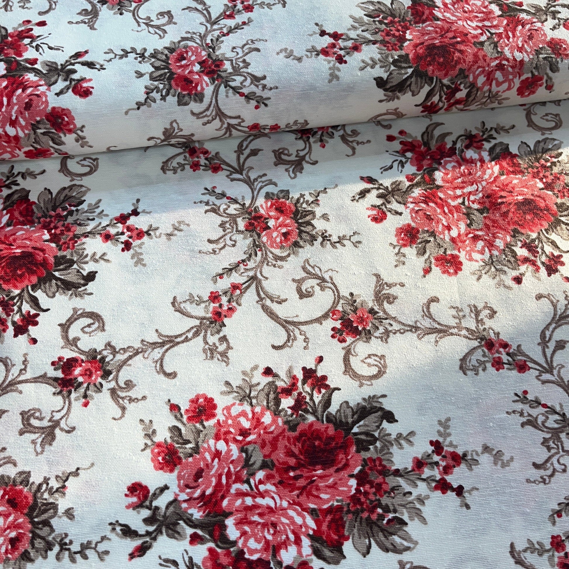 Toile Déperlante Premium - British Garden Tissu Ameublement MYTISSUS 
