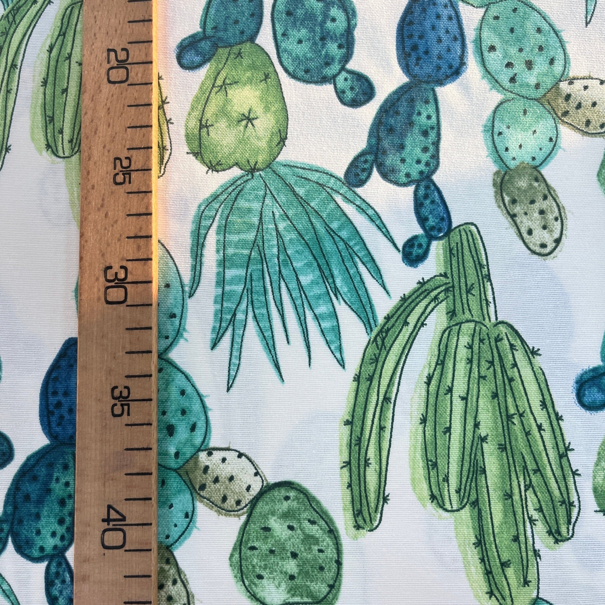 Toile Déperlante Premium - Cactus MYTISSUS 