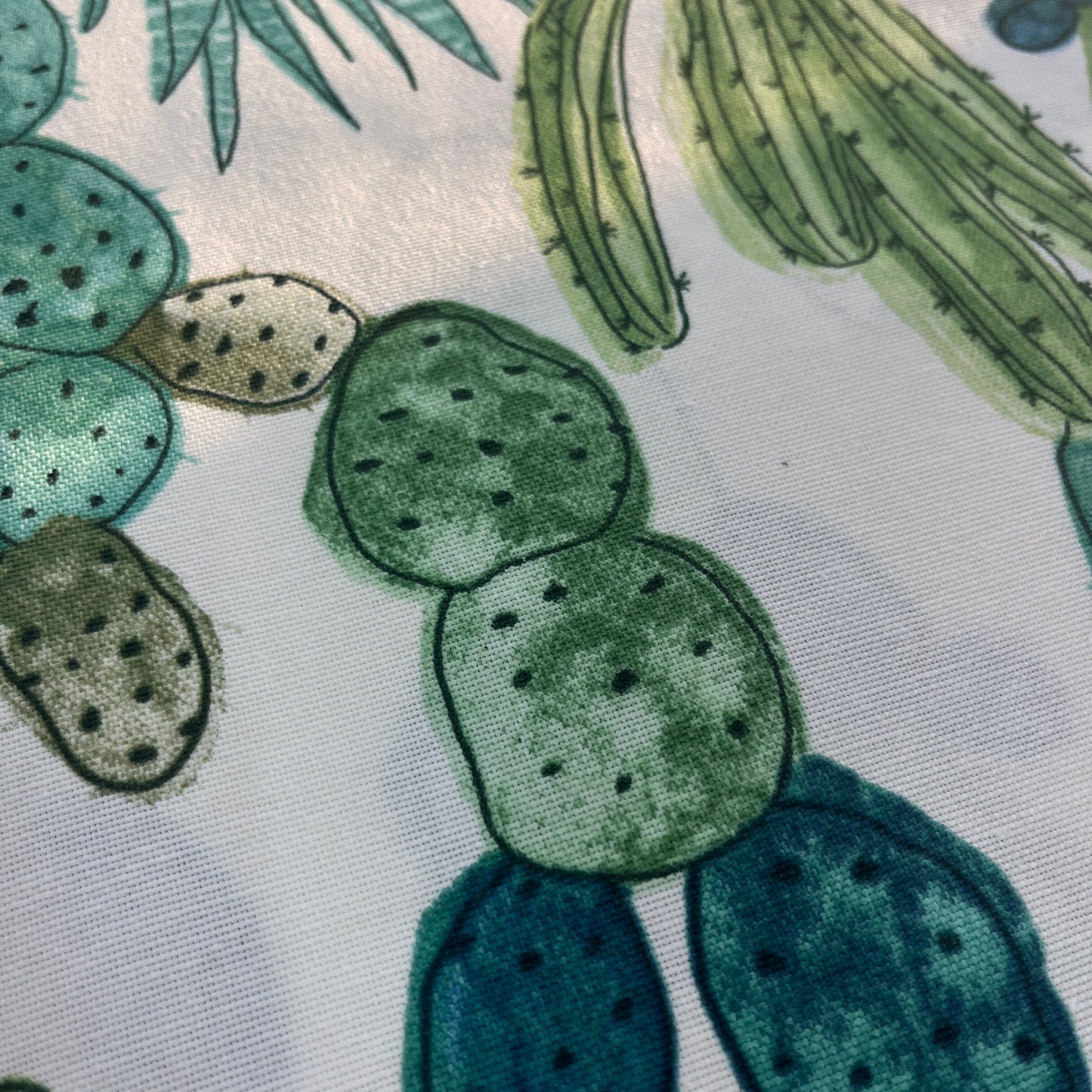 Toile Déperlante Premium - Cactus MYTISSUS 