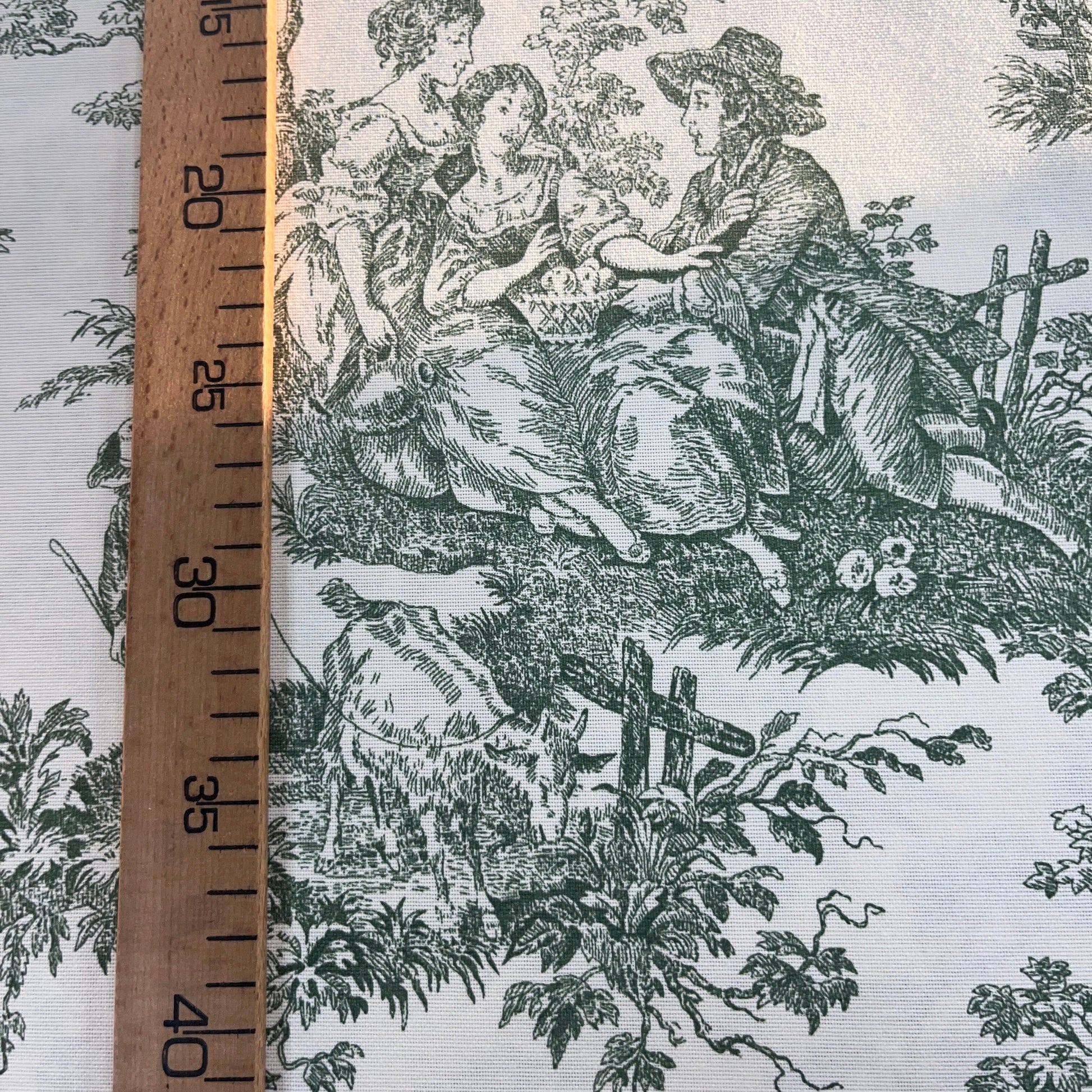 Toile Déperlante Premium - Style Vert Tissu Ameublement MYTISSUS 
