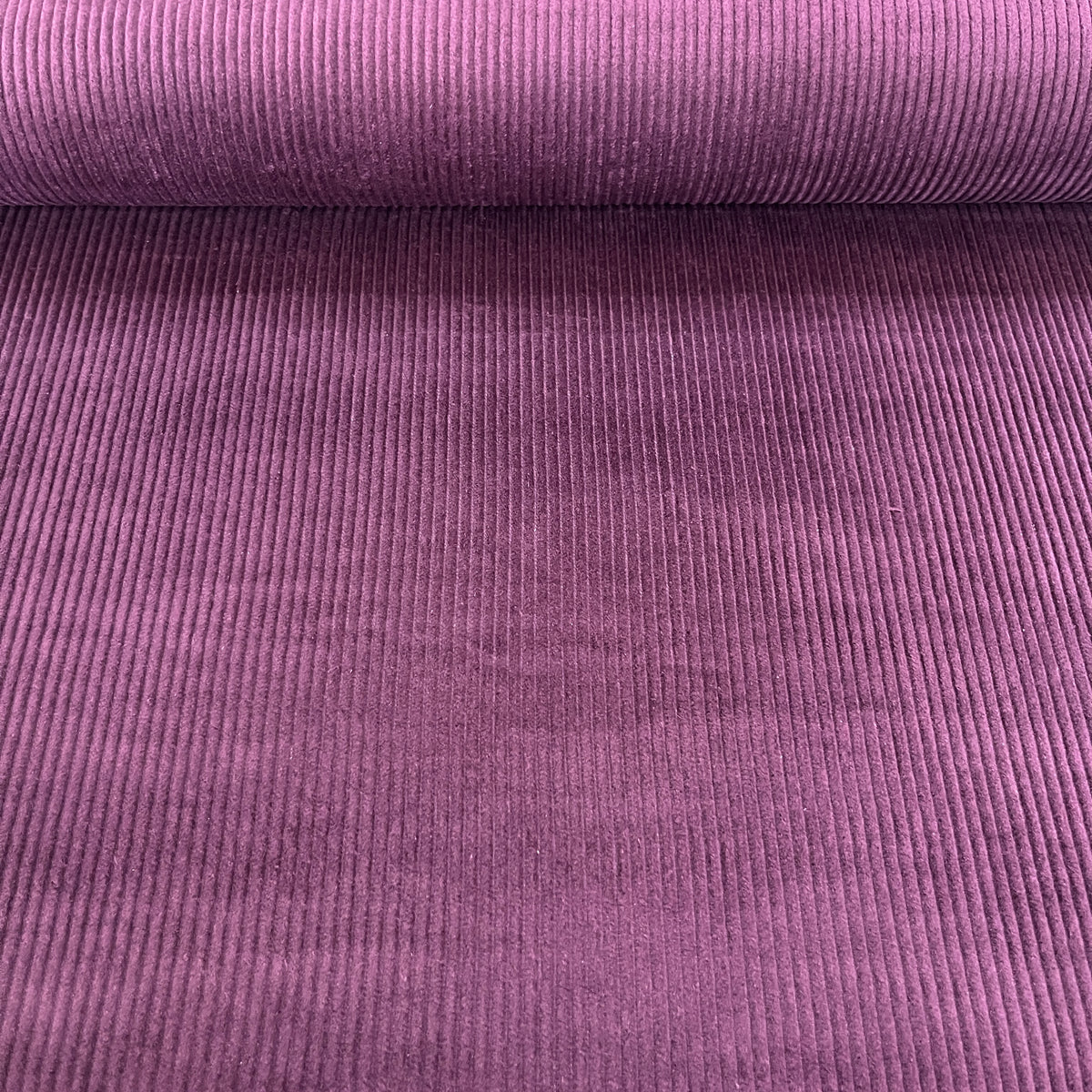Velours Côtelé Grosses Côtes 4,5W - 100 % Coton Sans Élasthanne - Laize 140 cm